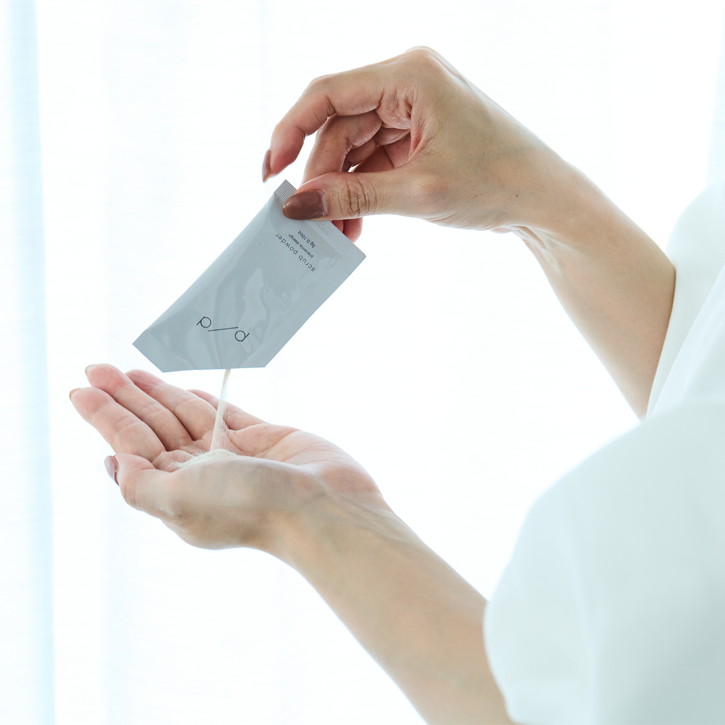 p/d スクラブパウダー