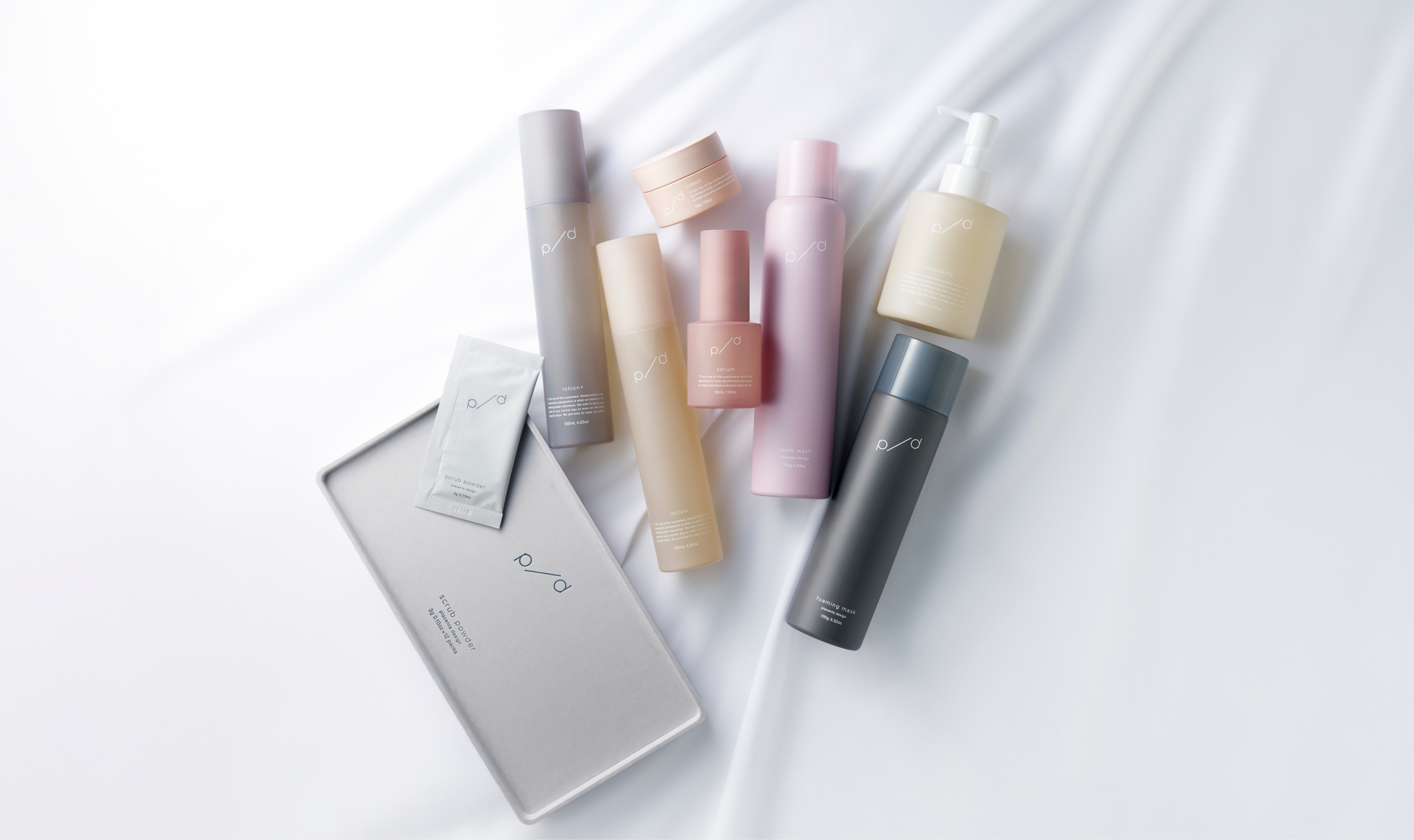 プラセンタ化粧品「p/d（ピーディー）」公式オンラインショップ