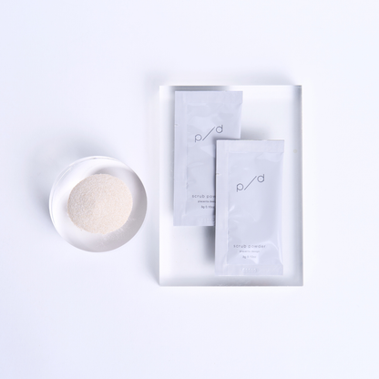 p/d スクラブパウダー 2包お試し 使い方
