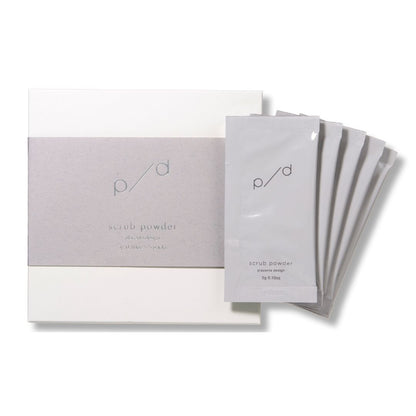 【限定】p/d スクラブパウダー 5包セット