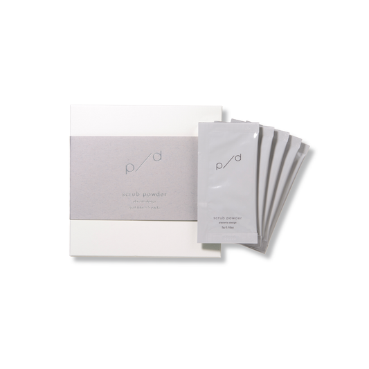 【限定】p/d スクラブパウダー 5包セット